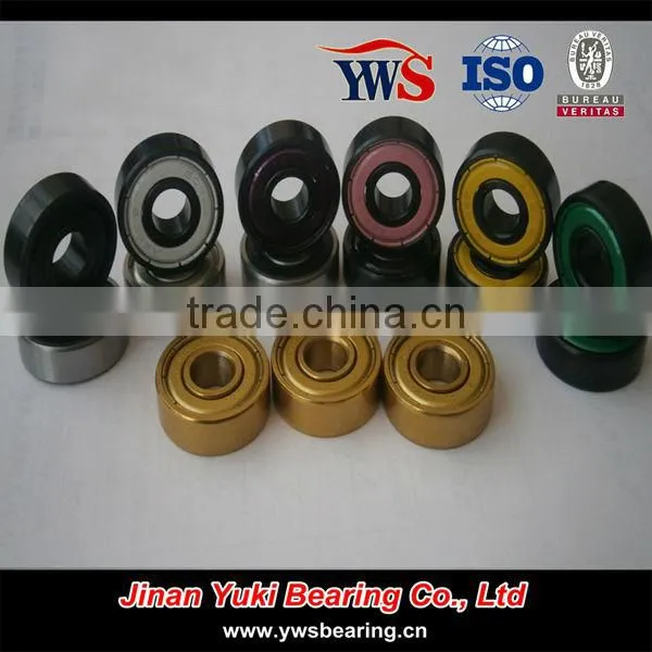 608 chrome ring si3n4 ball white nylon cage hybrid ceramic bearing