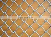 galvanized chain link fence