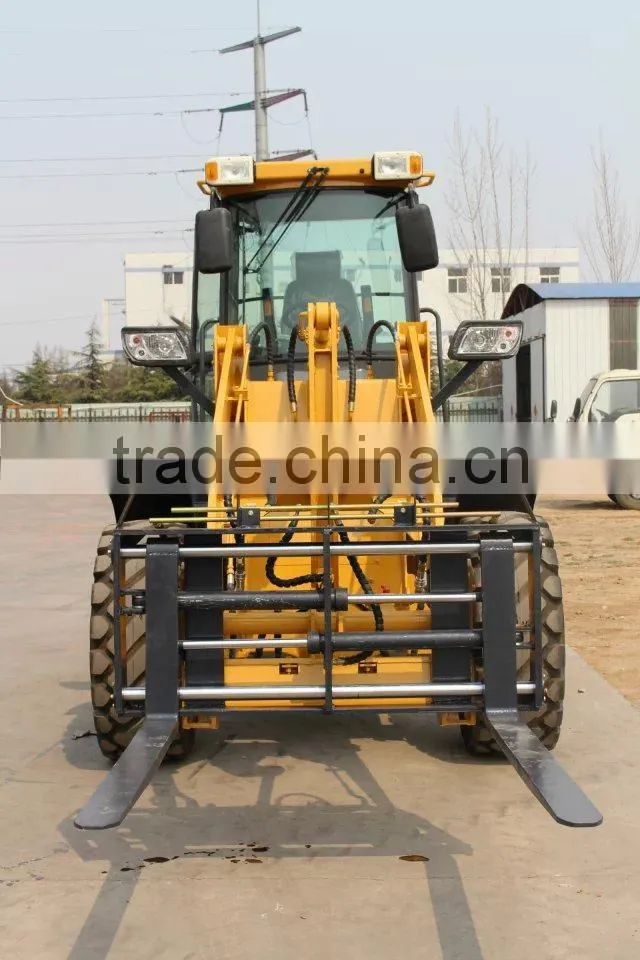 Mini new wheel loader ZL16F with Snow bucket