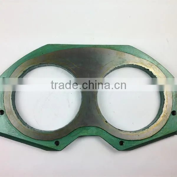 High quality CIFA concrete pump parts spectacle wear plate and wear ring
