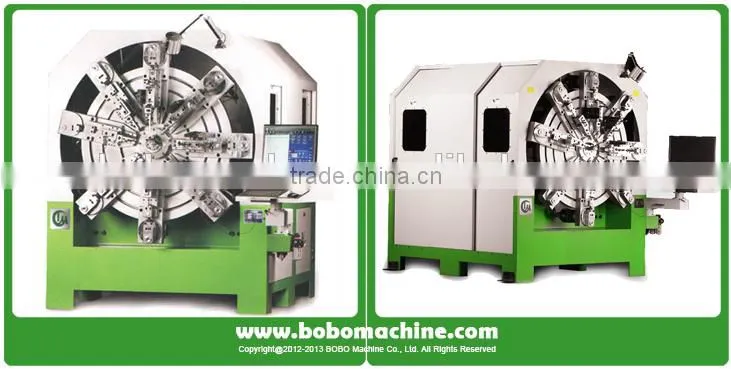 12 axis spring coiling machine