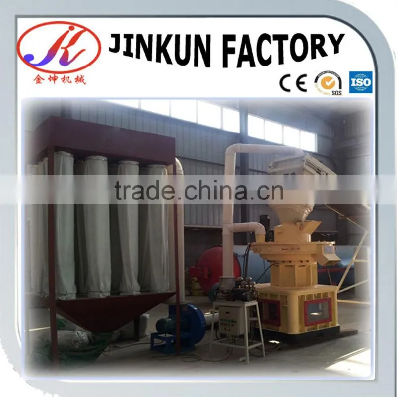 JKER560 biomass fuel wood pellets production line CE certification