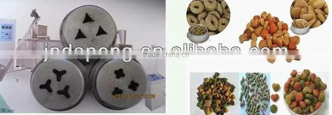 Animal feed making machine/dog and cats feed machinery