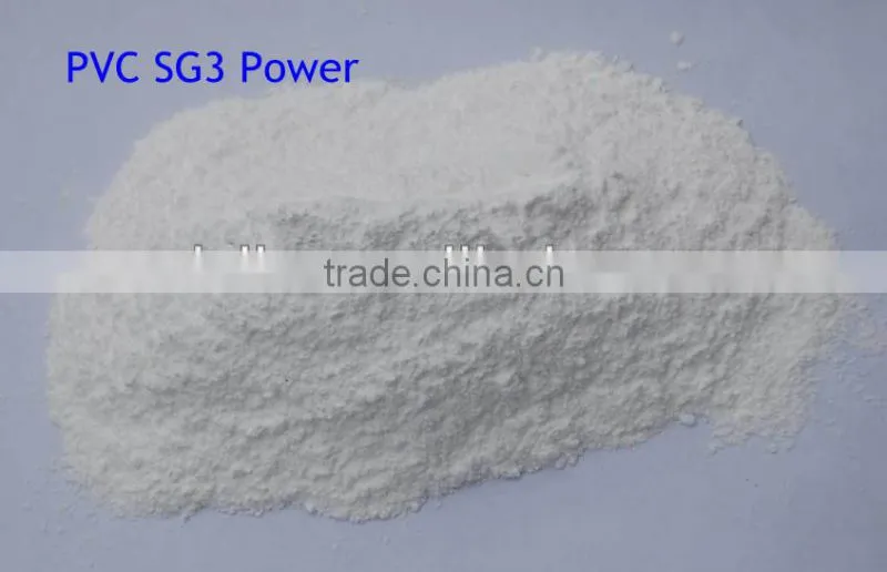 PVC SG3 resin plastic material/ Polyvinyl chloride SG3