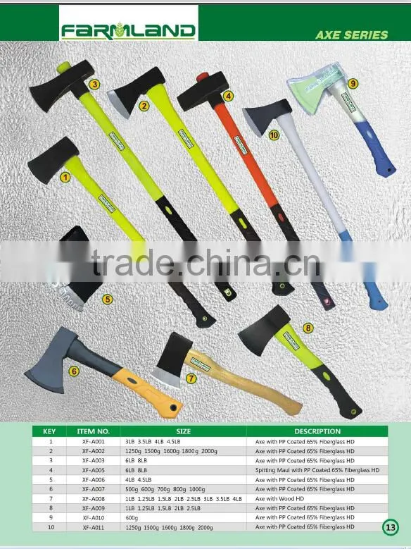blue carbon steel TPR handle rake with 4 teeth antislip handle short handle rake garden tools