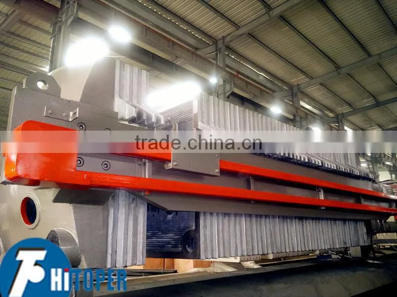 waste treatment technologies, filter press with cast iron plate