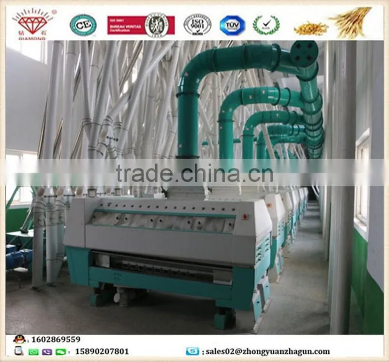 2015 Hot selling mini flour mill at best price in Alibaba
