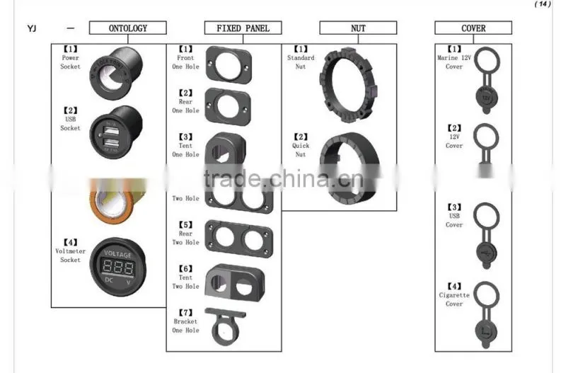 5V 2.1A USB charger