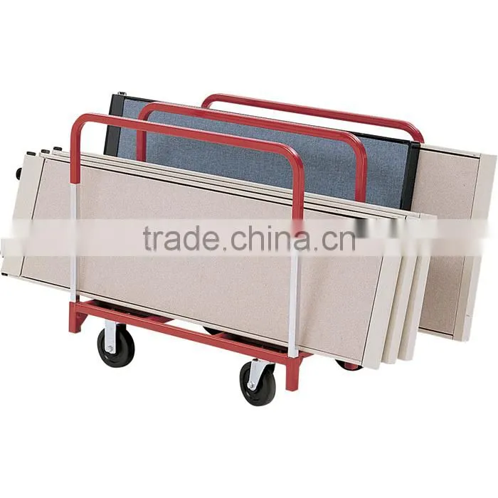 27"x36" panel cart with powder coating and 3 removable bars