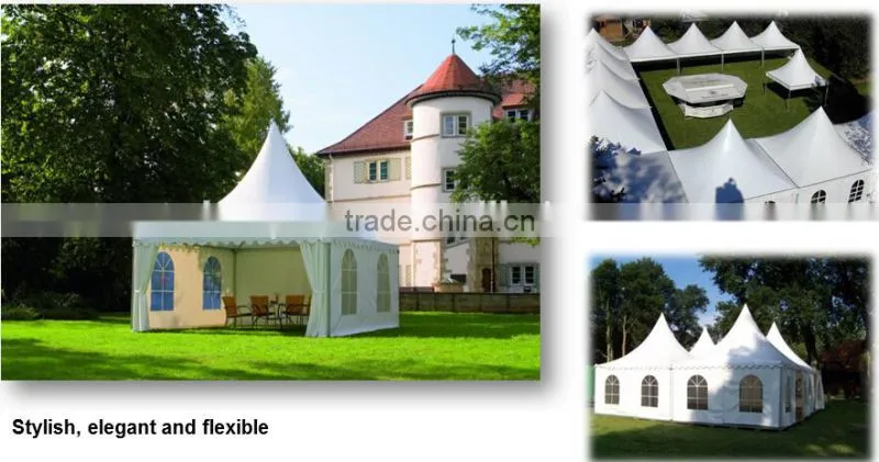 5mx5m chinese pagoda tent for wedding and events
