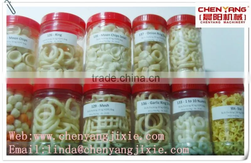 Hot selling healthy extrusion snack food machines manufacturer
