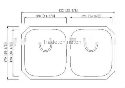 8247A Stainless Steel Kitchen Sink