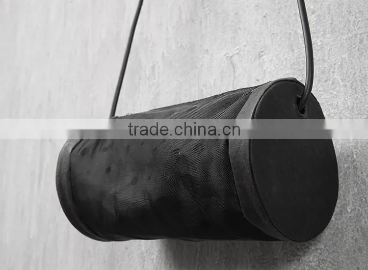 fashion Washable paper bag cross body shoulder bag with grenadine