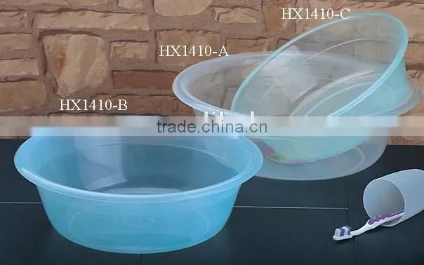 plastic wash basin