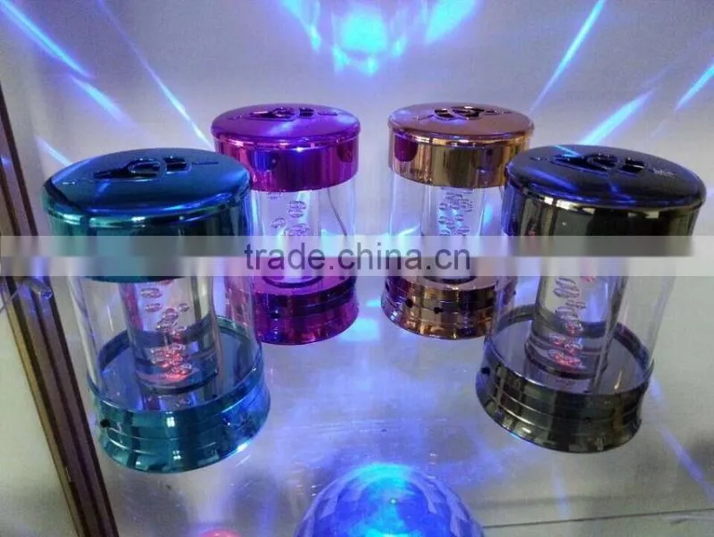 New product Light water column card speakers ,Multifunction speaker