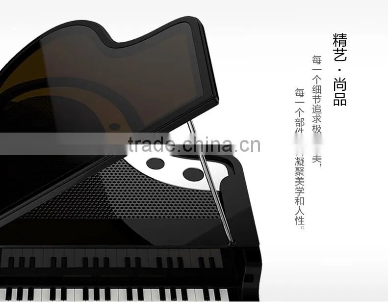 2015 New design portable mini bluetooth wireless piano speaker