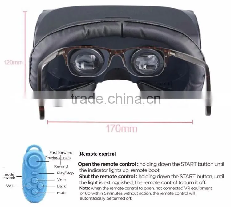 New Arrival All In One Vr 3D Virtual Reality Glasses