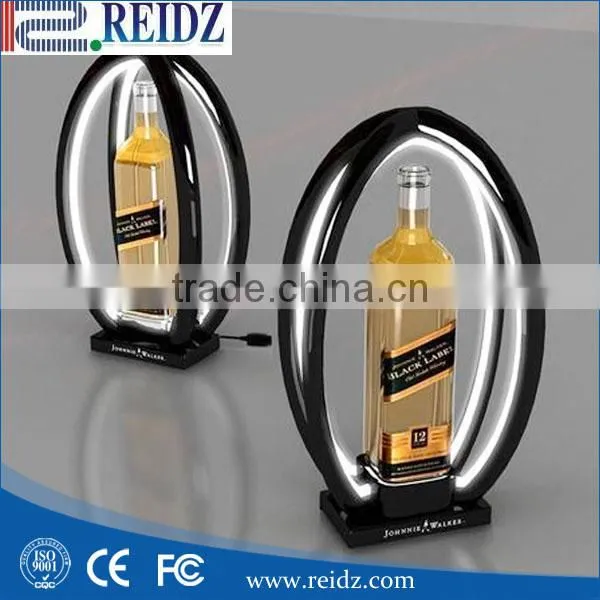 led light up plastic beer wine bottle holder