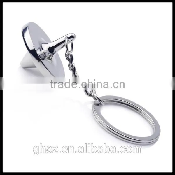 Quality souvenir zinc alloy dice key rings supplier