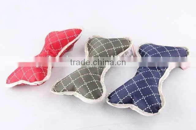 Oxford pet toy colorful bone with sound hot sale dog toy