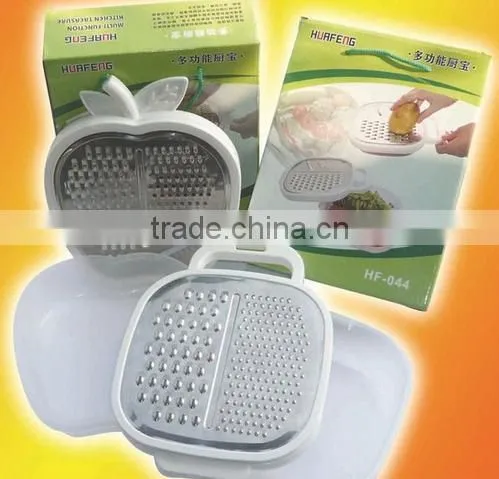 Fruits and vegetables and shredded device