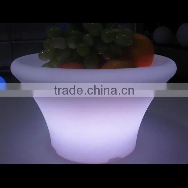 2016 hot sale factory outlet led ice bucket with infrared remote control