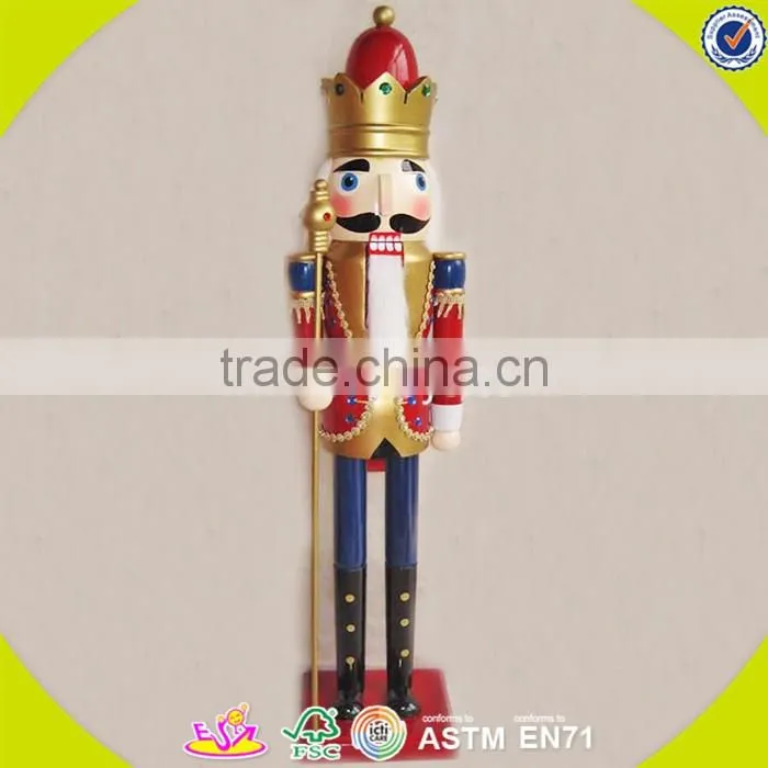 wholesale product for kids toy wooden nutcracker toy,Good quality wooden toy nutcracker sets,wooden gifts nutcracker W02A017