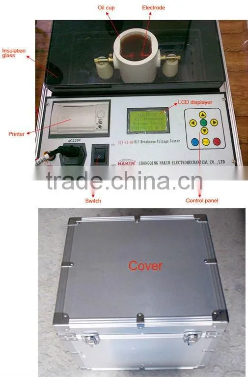 IIJ-II Dielectric Oil Testing Equipment with English Operation Panel