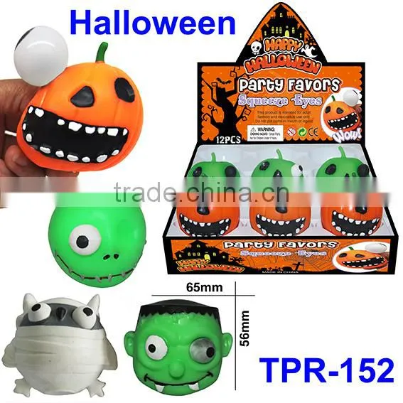 Plastic Squeeze Ghost Stress Toy