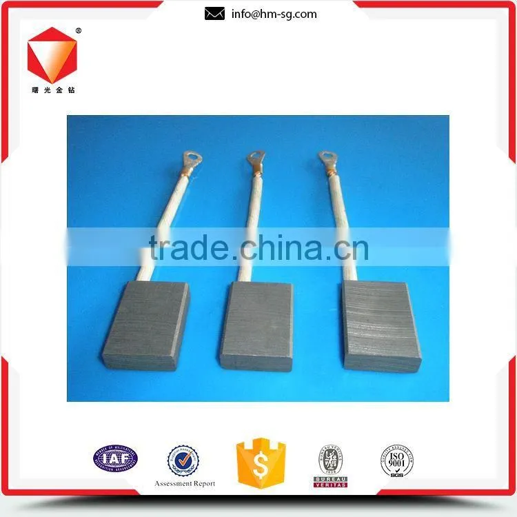 Super quality supply isostatic carbon brush for industry factory price