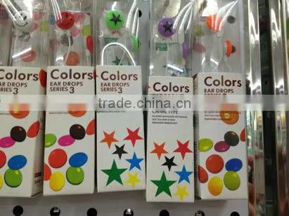 cartoon earphones Headphones 3.5MM BASS MP4 MP3 10earphone