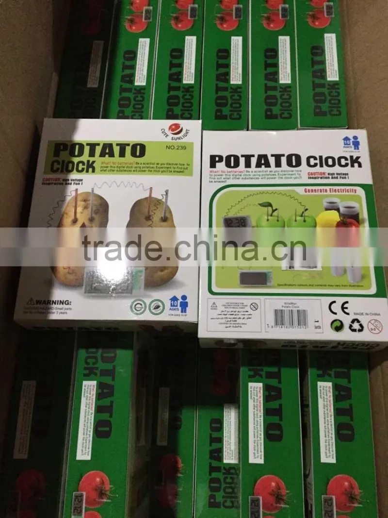 UCHOME 2017 Hot sell new product Vegtable Power Clock