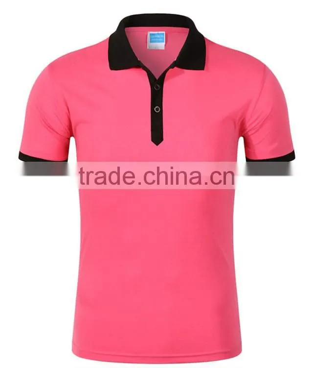 China Factory Bulk Promotional Women Polo Shirt Design