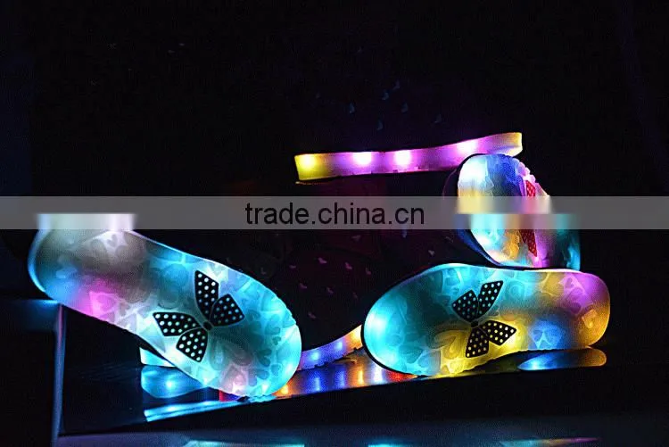 HFR-TS-10-5 2017 fashion flashing light shoes for toddlers