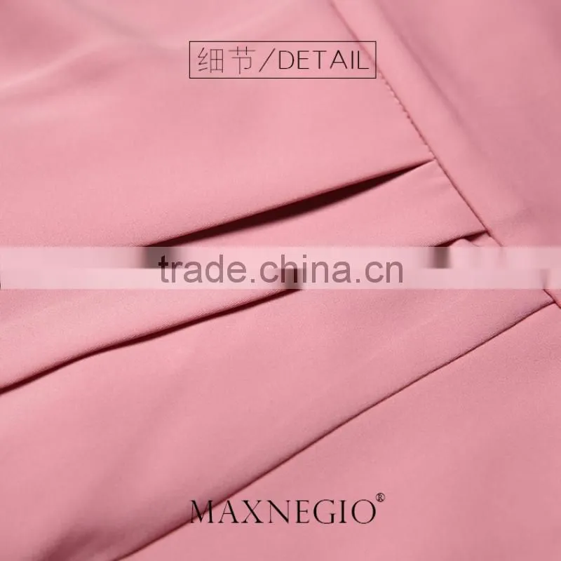 Guangzhou Wholesale Fashion Elegant Pink Sweetheart Evening Dress for Lady