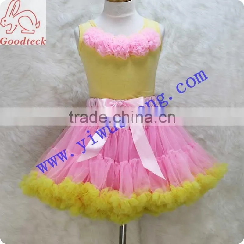 wholesale christmas baby girls clothing set , Christmas pettiskirt set