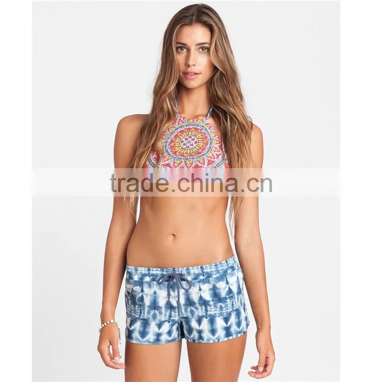 Womens custom board shorts cheap bulk wholesale