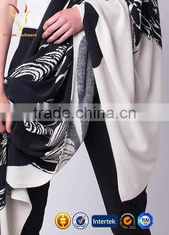 Italian Women Shawls Wool Knit Scarf Shawls