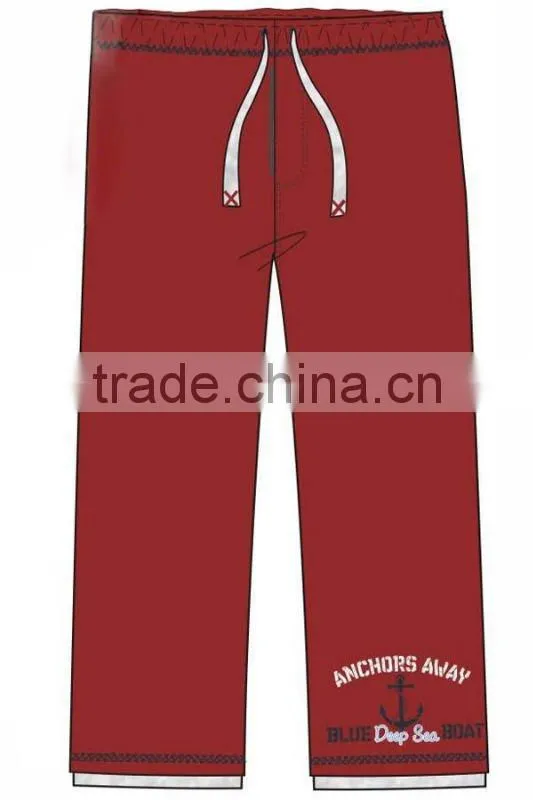 boys hot fleece pant with logo
