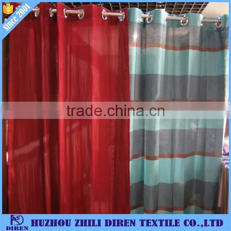 2017 High Quality fashionable PVEA Stripe Shower Curtain