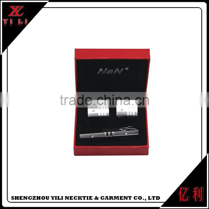 Fashion accessories gift sets cheap cufflinks