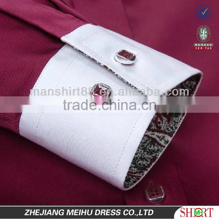 Men slim casual long sleeve shirt fashion men shirt from italy