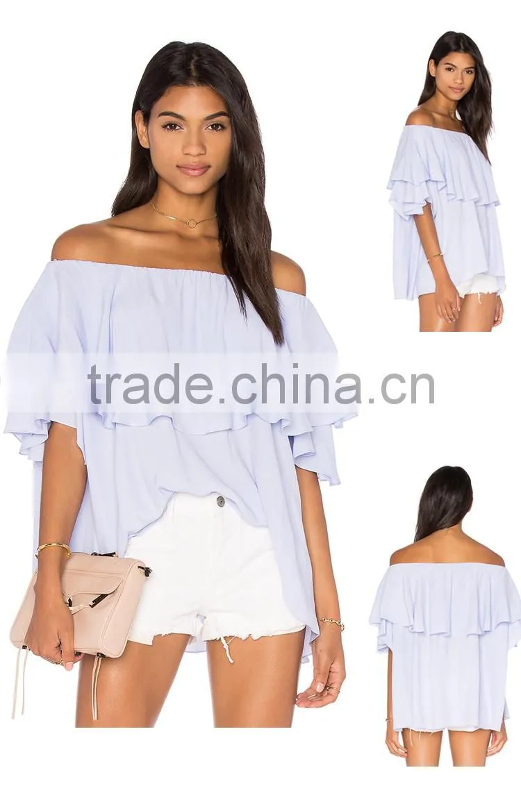 Wholesale xl Size Ladies Fancy Sexy Tops