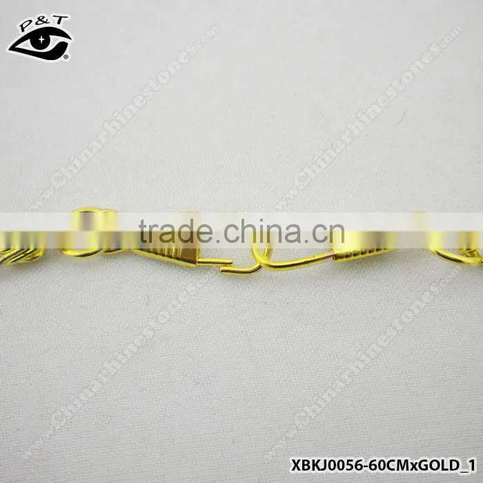 60CM Gold Color Metal Chain For Bags