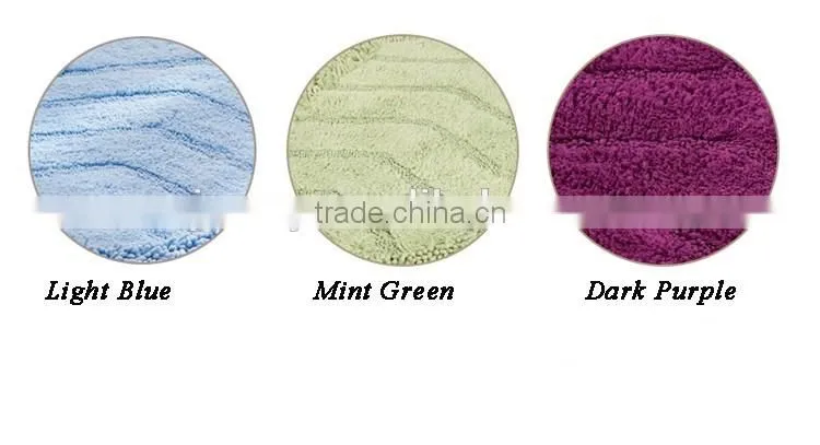 China supplier custom thick loop chenille bath mat