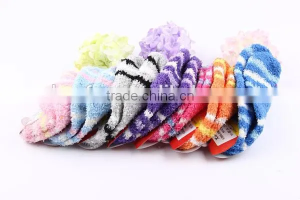 autumn&winter thick fluffy children warm socks