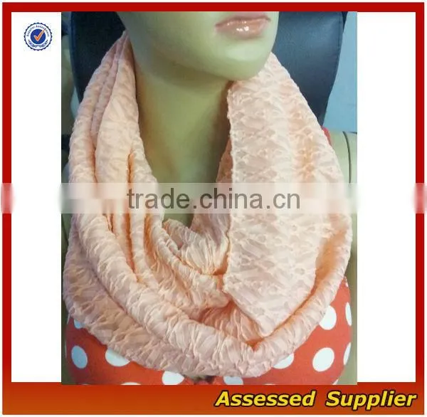 Stripe Women Knit Infinity Loop Scarf/ Warm and Cozy Infinity Scarf/ Lightweight loop Circle Scarves