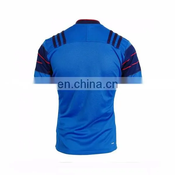 100% polyester custom rubgy shirt sublimated printing free design rubgy jersey