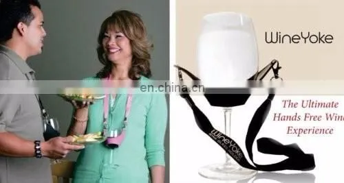 wine lanyard,wine glass lanyard,wine glass holder lanyard