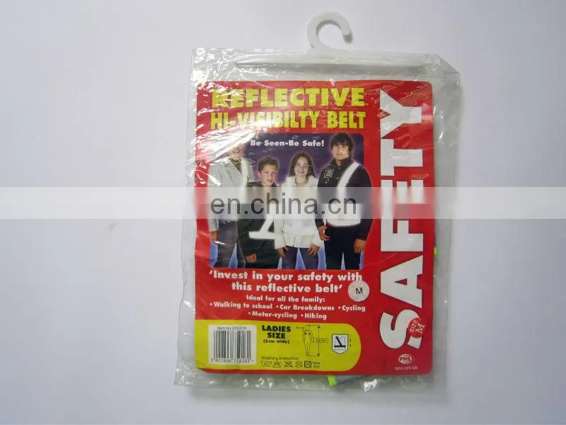 reflective safety belt
